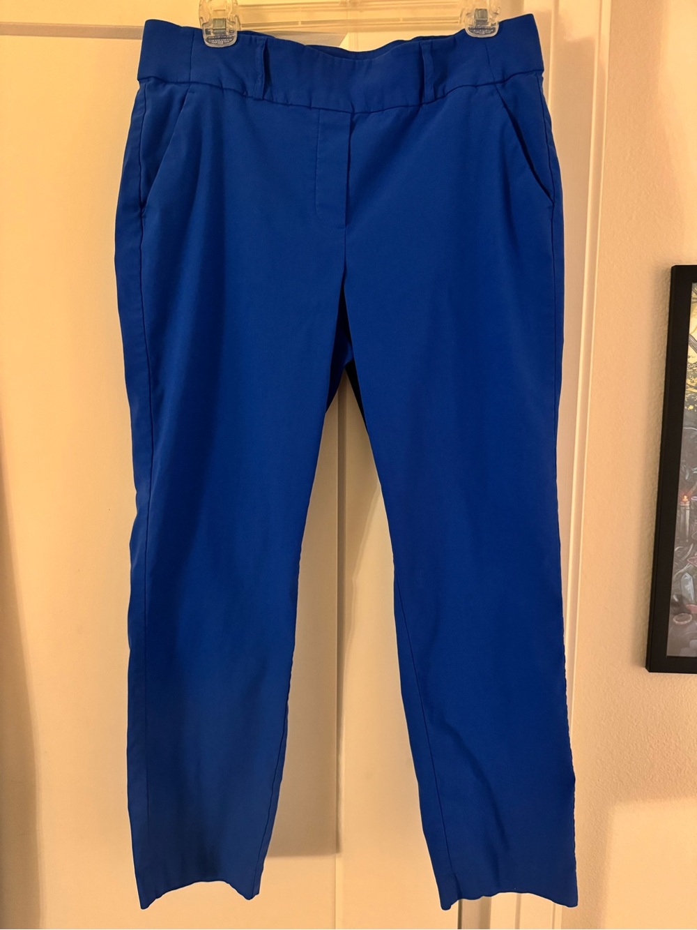 Simply Vera Vera Wang Royal Blue Straight Leg Pants